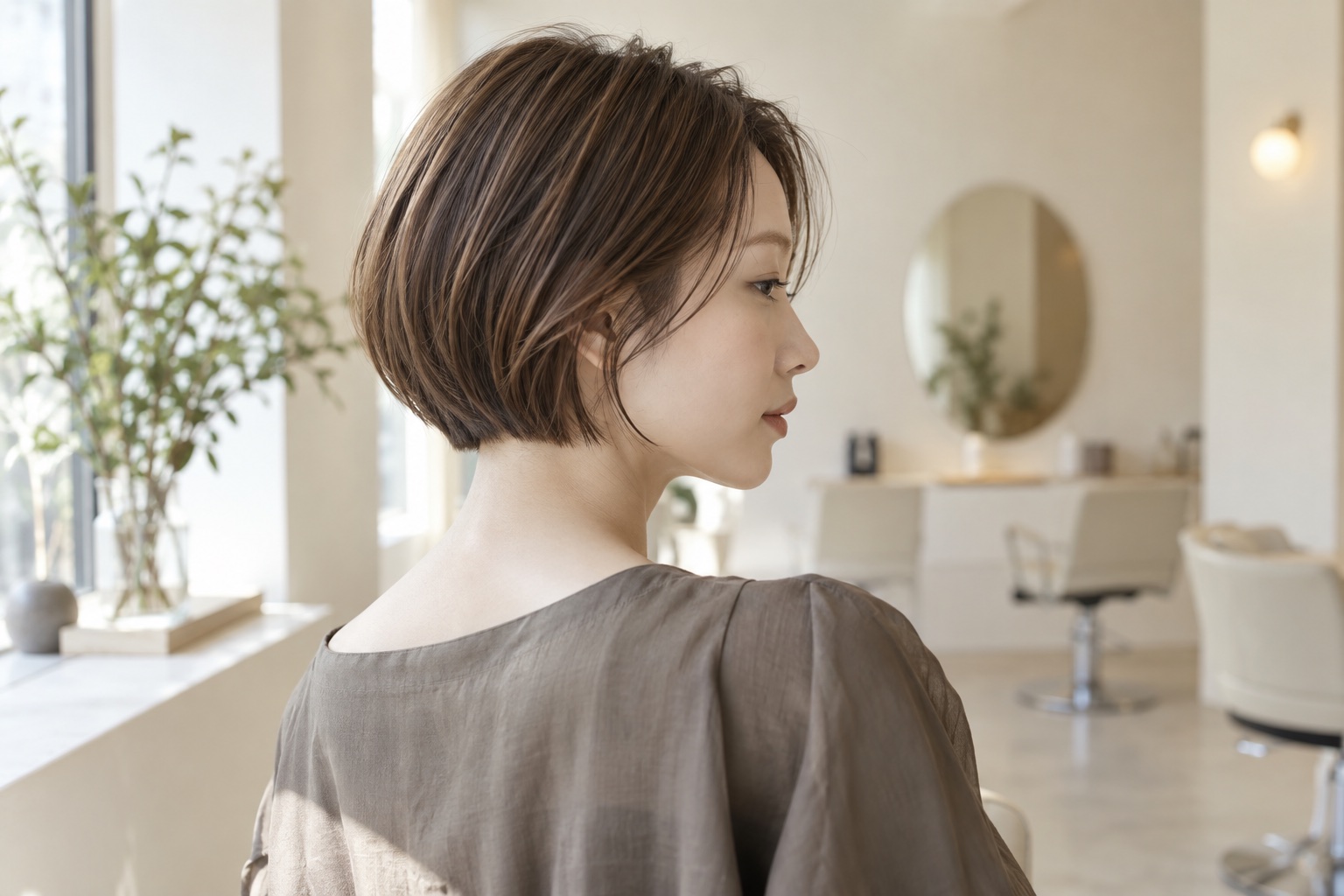 独自生成のヘアスタイル・サロンイメージ